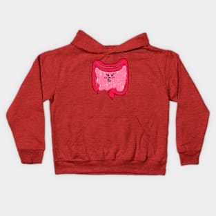 Cute Adorable Intestinal tract Kids Hoodie